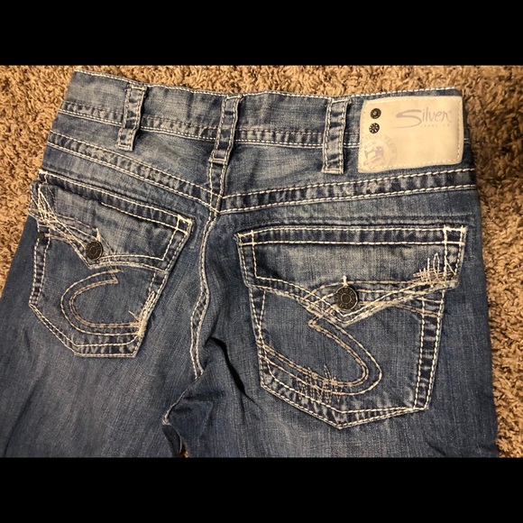 Men’s Silver Jeans - Picture 3 of 3